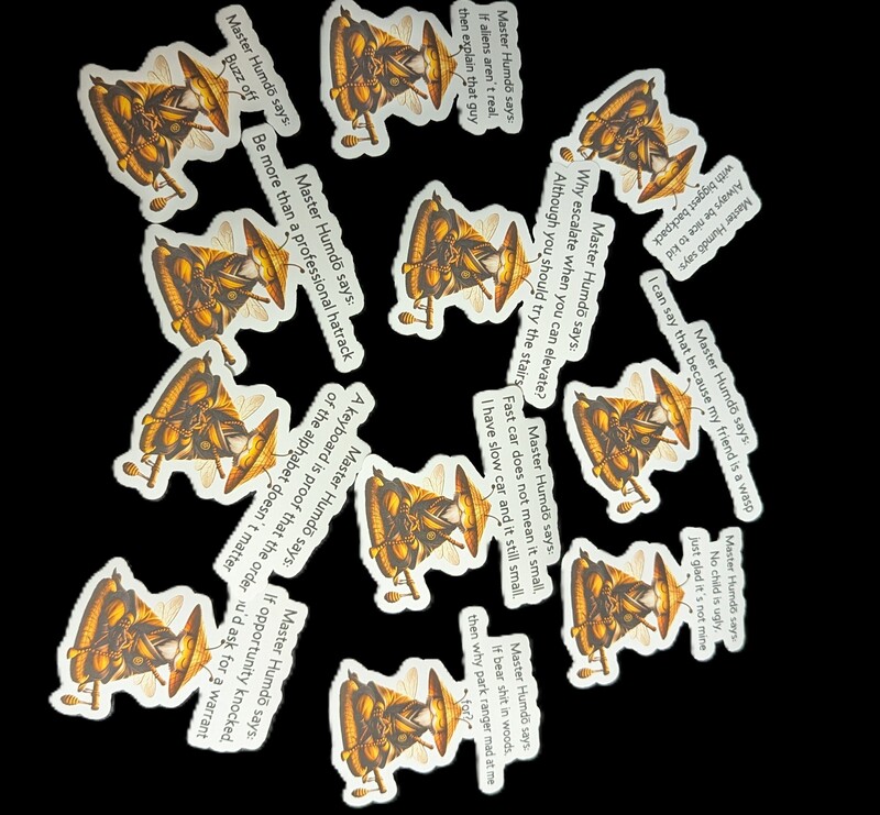 Master Humdō stickers
